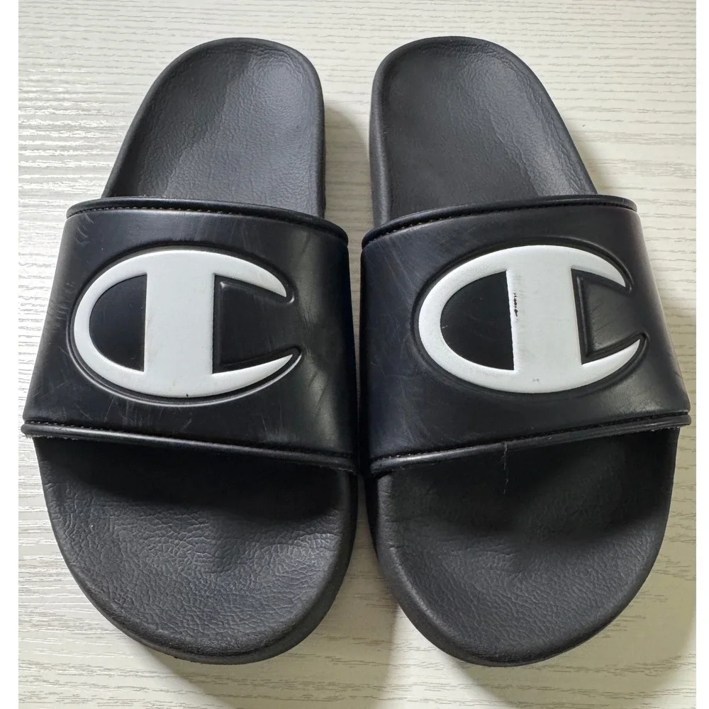 Kids Champion Slide Sandals / Size 2 /‎ SKU 0167